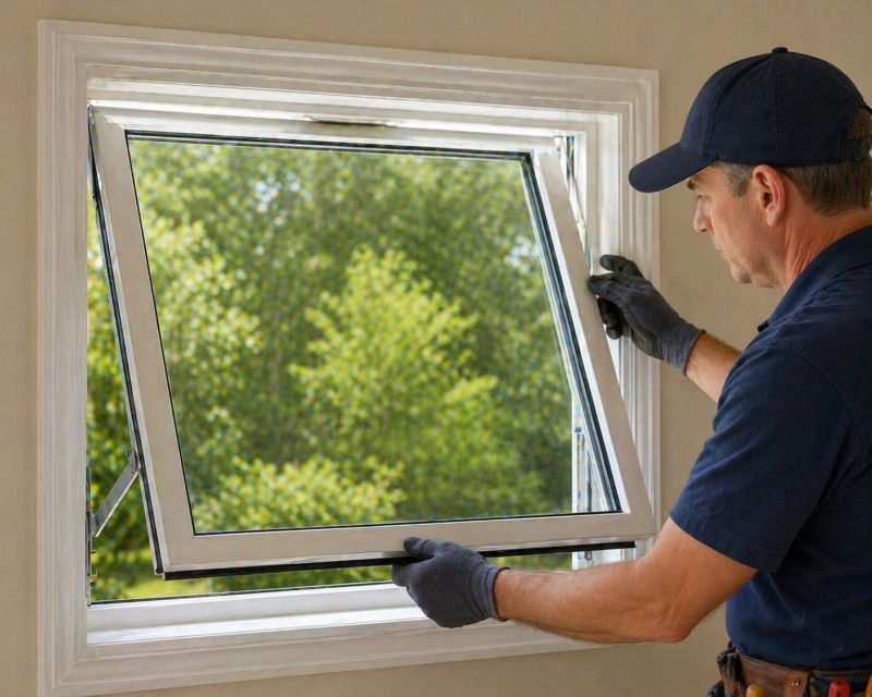 Hopper Window Repair in Olathe, KS