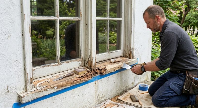 Window Sill Replacement in Denver County, CO